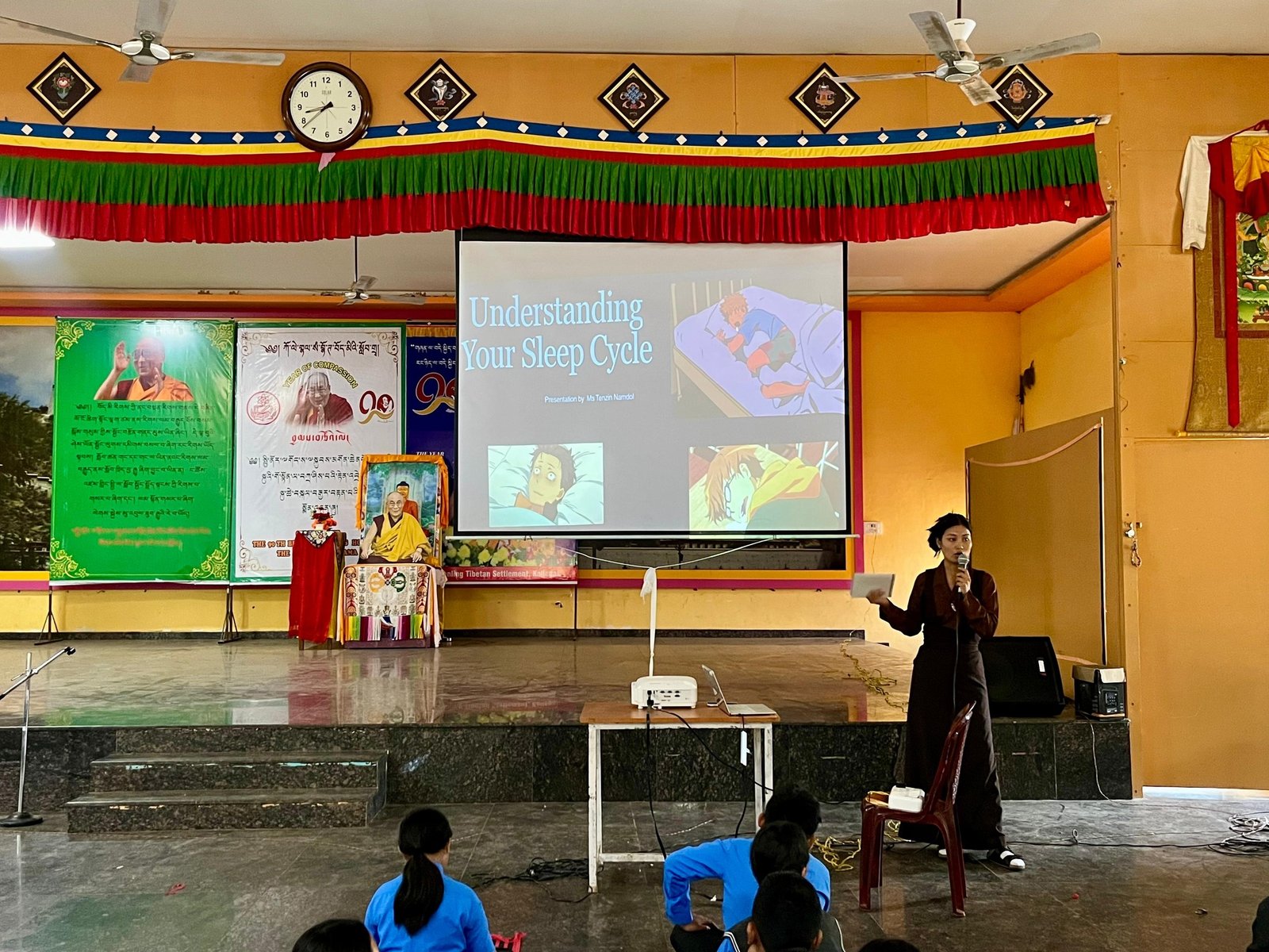 Gen Tenzin Namdol speaking