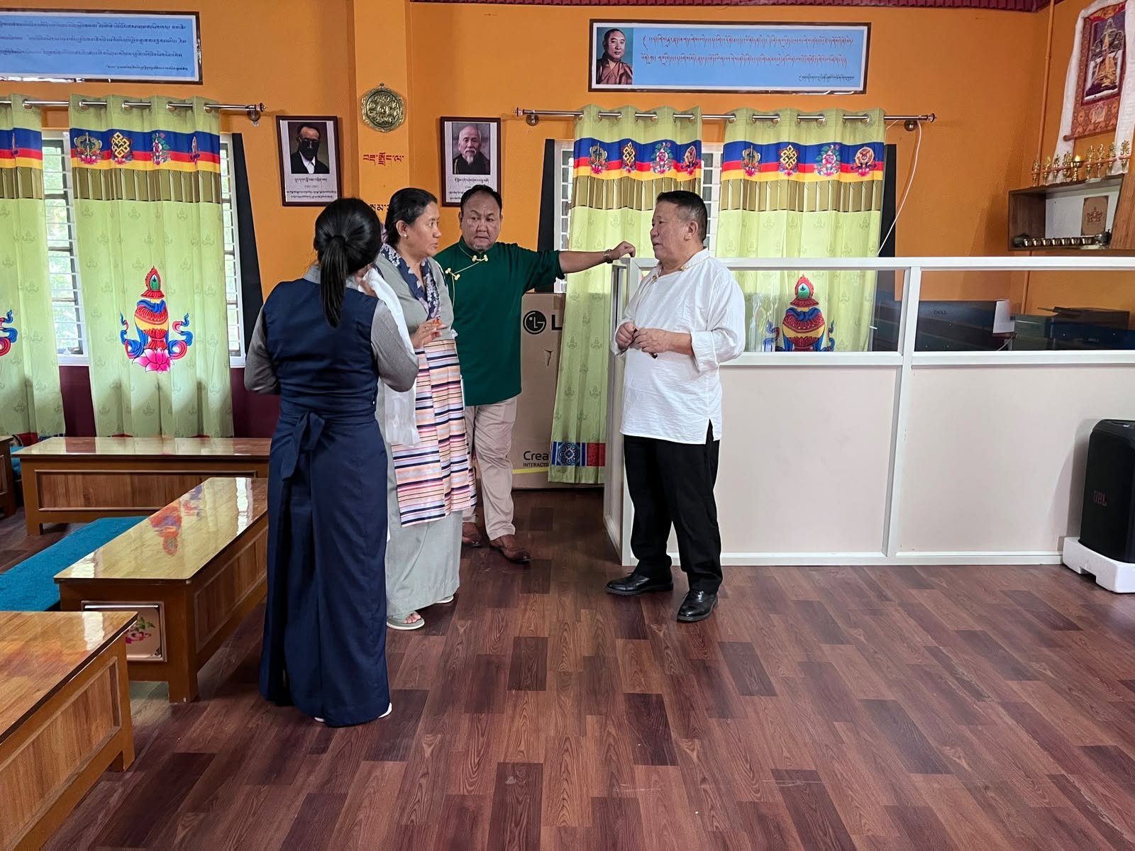 Photo 63 from Inauguration of the New Tibetan Language Room